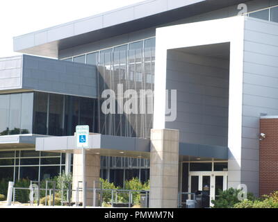 Frisco, Texas: Cowboy Welt HQ und National Soccer Hall of Fame und Frisco ISD Admin, Tech und HS, Vorteile Stockfoto