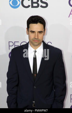 Jesse Bradford an der People's Choice Awards 2013. Ankunft im Nokia Theatre L.A. statt Leben in Los Angeles, CA, 9. Januar 2013. Foto: Richard Chavez/PictureLux Stockfoto