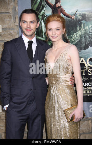 Nicholas Hoult, Eleanor Tomlinson 02/26/2013 'Jack der Riese Slayer 'Premiere gehalten an TCL Chinese Theatre in Hollywood, CA Foto von Izumi Hasegawa/HNW/PictureLux Stockfoto