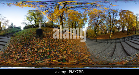 360 Grad Panorama Ansicht von Nowe Planty in Chelmno - ul. Studzienna