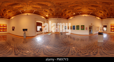 360 Grad Panorama Ansicht von Alaquas Schloss - Sala 3