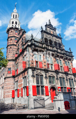 Das alte Rathaus aus dem 16. Jahrhundert Oude Stadhuis in Den Haag, Niederlande Stockfoto