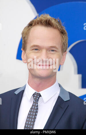 Neil Patrick Harris bei der Premiere von Columbia Pictures und Sony Pictures Animation "Die Schlümpfe 2'. Ankunft im Regency Dorf Theater in Westwood, CA, 28. Juli 2013 statt. Foto von Joe Martinez/PictureLux Stockfoto