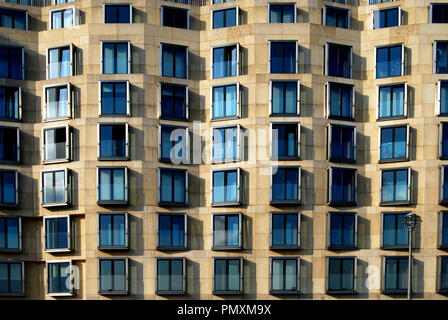 Die DZ BANK AG Gebäude, von dem Architekten Frank O. Gehry, Berlin, Deutschland