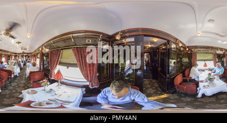 360 Grad Panorama Ansicht von Orient Express. Italien