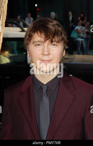 Paul Dano bei der Premiere von Warner Bros. Pictures' "Gefangenen". Ankunft an der Akademie für Kunst und Wissenschaften in den Beverly Hills, CA, 12. September 2013 statt. Foto von Joe Martinez/PictureLux Stockfoto