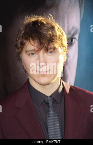 Paul Dano bei der Premiere von Warner Bros. Pictures' "Gefangenen". Ankunft an der Akademie für Kunst und Wissenschaften in den Beverly Hills, CA, 12. September 2013 statt. Foto von Joe Martinez/PictureLux Stockfoto