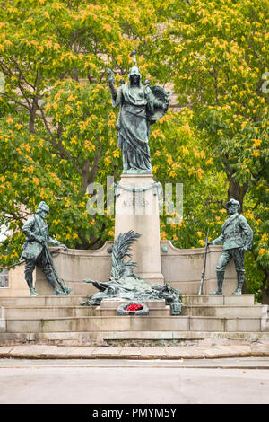 Liverpool Wirral Port Sunlight Village die Könige Liverpool Regiment denkmal Kriegerdenkmal Birma Südafrika Afghanistan Stockfoto