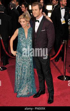 Elsa Pataky & Chris Hemsworth Am 86. jährlichen Academy Awards gehalten an der Dolby Theatre in Hollywood, CA. Die Veranstaltung fand am Sonntag, 2. März 2014 statt. Foto von PRPP PRPP/PictureLux. Datei Referenz # 32268 881 PRPP 01 nur für redaktionelle Verwendung - Alle Rechte vorbehalten Stockfoto