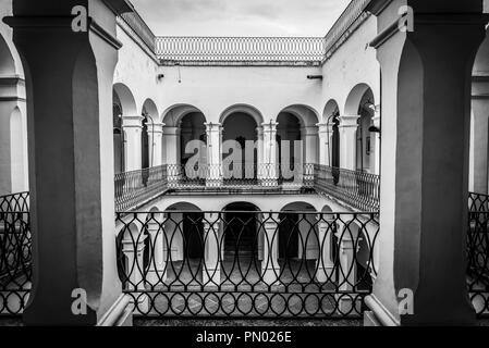 Spanische Kolonialarchitektur, Museum von Oaxaca Maler, Oaxaca, Mexiko Stockfoto