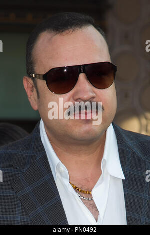 Pepe Aguilar kommt bei der Premiere von Warner Bros. Pictures' und legendären Bilder "Pacific Rim" bei Dolby Theater am 9. Juli 2013 in Hollywood, Kalifornien. Foto von Eden Ari/PRPP/PictureLux Datei Referenz # 32026 103 PRPPEA nur für den redaktionellen Gebrauch - Alle Rechte vorbehalten Stockfoto