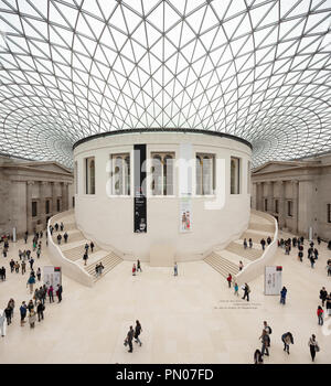 Große Hof, British Museum, London, England, Vereinigtes Königreich