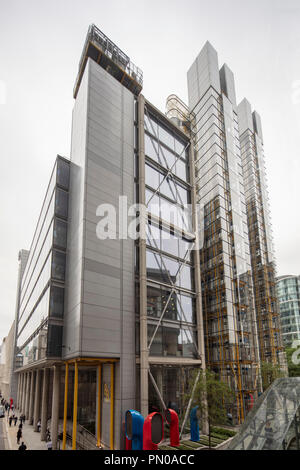 88 Wood Street, einer kommerziellen Wolkenkratzer von Richard Rogers Partnership, London, England, UK konzipiert Stockfoto