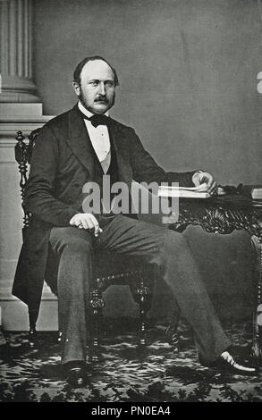 Das letzte Porträt des Prinzen Albert, Albert, Prinzgemahl von Königin Victoria von Vernon Heide Stockfoto