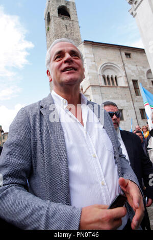 Der ehemalige Gouverneur der Region Lombardei Roberto Formigoni, im Sep/18 er zu 7 Jahren für Korruption über den Fall der öffentlichen Gesundheit Bestechung verurteilt wurde. Stockfoto