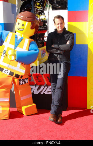 Will Arnett im Warner Bros. Bilder Premiere von "Die Lego Film'. Ankunft im Regency Dorf Theater in Westwood, CA, 1. Februar 2014 statt. Foto von Joe Martinez/PictureLux Stockfoto