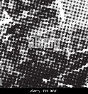 Raster Overlay Textur Stock Vektor