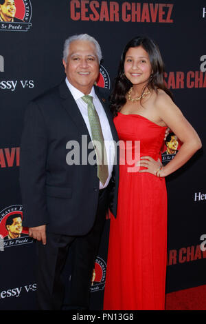 Paul Chavez bei der Premiere von Pantelion Filme und Participant Media's "Cesar Chavez'. Ankünfte an TCL Chinese Theatre in Hollywood, CA, 20. März 2014 statt. Foto von Joe Martinez/PictureLux Stockfoto