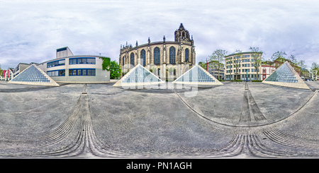 360 Grad Panorama Ansicht von Die Elisabethenkirche