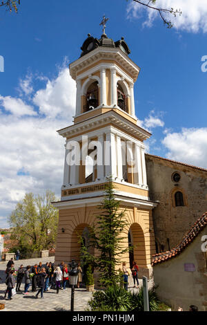 Die Kirche der heiligen Mutter Gottes in Plovdiv, Bulgarien. Stockfoto