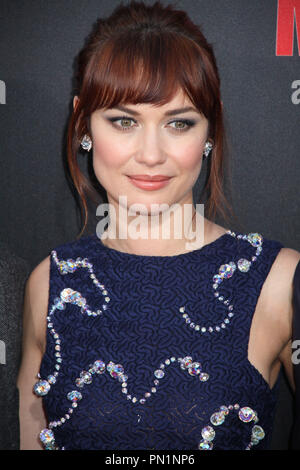 Olga Kurylenko 08/13/2014 der World Premiere von "The November Man" gehalten an der TCL Chinese Theatre in Hollywood, CA Foto von Izumi Hasegawa/HNW/PictureLux Stockfoto