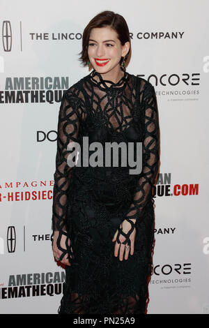 Anne Hathaway auf der 28 American Cinematheque Award ehrt Matthew McConaughey im Beverly Hilton Hotel in Beverly Hills, CA, 21. Oktober 2014. Foto von Joe Martinez/PictureLux Stockfoto