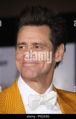 Jim Carrey 11/03/2014 'Dumme und Dümmer zu 'Premiere im Regency Dorf Theater in Westwood, CA Foto von kazuki Hirata/HNW/PictureLux Stockfoto