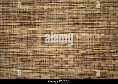 Grau Bettwäsche textile Nahtlose natürlichen Hintergrund. Gewebe mit glatter Oberfläche und matten Glanz. Tuch, glatten Haaren, dicken groben Scrim, Segeltuch, Leinwand Stockfoto