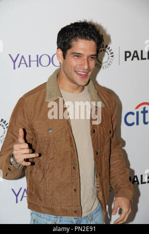 Tyler Posey bei PaleyFest LA 2015 zu Ehren des MTV Teen Wolf. Ankünfte an den Dolby Theater in Hollywood, CA, 11. März 2015 statt. Foto: Richard Chavez/Picturelux Stockfoto