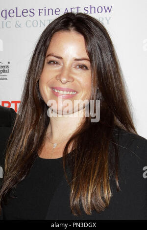 Holly Marie Combs 2016/01/27 LA Kunst zeigen und Los Angeles Fine Art Show Opening Night Premiere Party profitieren St. Jude Children's Research Hospital 2016 im Los Angeles Convention Center in Los Angeles, CA Foto von kazumi Nakamoto/HNW/PictureLux Stockfoto