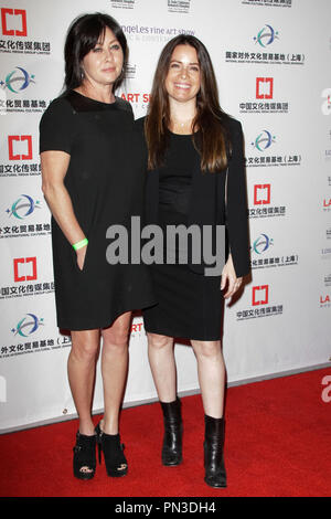 Shannen Doherty, Holly Marie Combs 2016/01/27 LA Kunst zeigen und Los Angeles Fine Art Show 2016 Opening Night Premiere Party profitieren St. Jude Children's Research Hospital in Los Angeles Convention Center in Los Angeles, CA Foto von kazumi Nakamoto/HNW/PictureLux Stockfoto