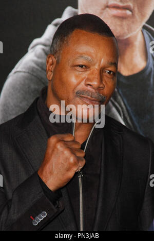 Carl Wetter am Los Angeles Weltpremiere von 'Creed' im Regency Dorf Theater in Westwood, CA, 19. November 2015 statt. Foto von Joe Martinez/PictureLux Stockfoto