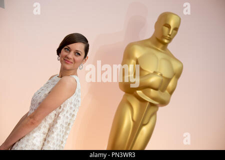 Marion Cotillard, Oscar®-Nominiert für die beste Schauspielerin in einer Hauptrolle, für die Arbeit an "zwei Tage, eine Nacht' für die Live ABC Telecast der 87 Oscars® auf der Dolby® Theater in Hollywood, CA am Sonntag, 22. Februar 2015 eintrifft. Datei Referenz # 32566 260 THA nur für redaktionelle Verwendung - Alle Rechte vorbehalten Stockfoto