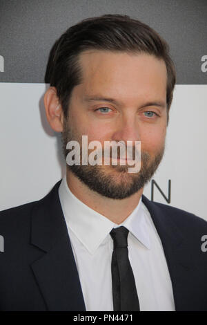 Tobey Maguire 09/08/2015 Los Angeles Premiere von "pawn Opfer im Harmony Gold in Los Angeles, CA Foto von Izumi Hasegawa/HNW/PictureLux Stockfoto