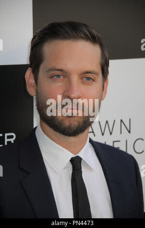 Tobey Maguire 09/08/2015 Los Angeles Premiere von "pawn Opfer im Harmony Gold in Los Angeles, CA Foto von Izumi Hasegawa/HNW/PictureLux Stockfoto