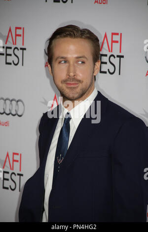 Ryan Gosling 11/12/2015 AFI Fest 2015 Weltpremiere Galavorstellung von "Die Große ' bei TCL Chinese Theatre in Hollywood, CA Foto von Izumi Hasegawa/HNW/PictureLux Stockfoto