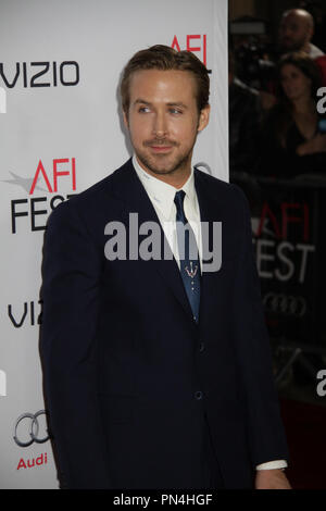 Ryan Gosling 11/12/2015 AFI Fest 2015 Weltpremiere Galavorstellung von "Die Große ' bei TCL Chinese Theatre in Hollywood, CA Foto von Izumi Hasegawa/HNW/PictureLux Stockfoto