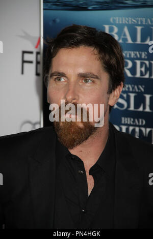 Christian Bale 11/12/2015 AFI Fest 2015 Weltpremiere Galavorstellung von "Die Große ' bei TCL Chinese Theatre in Hollywood, CA Foto von Izumi Hasegawa/HNW/PictureLux Stockfoto