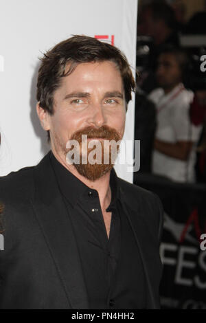 Christian Bale 11/12/2015 AFI Fest 2015 Weltpremiere Galavorstellung von "Die Große ' bei TCL Chinese Theatre in Hollywood, CA Foto von Izumi Hasegawa/HNW/PictureLux Stockfoto