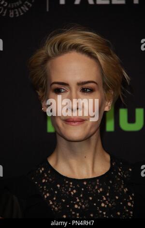 Sarah Paulson 03/20/2016 PaleyFest 2016" American Horror Story: Hotels am Dolby Theatre in Hollywood, CA Foto von Izumi Hasegawa/HNW/PictureLux gehalten Stockfoto