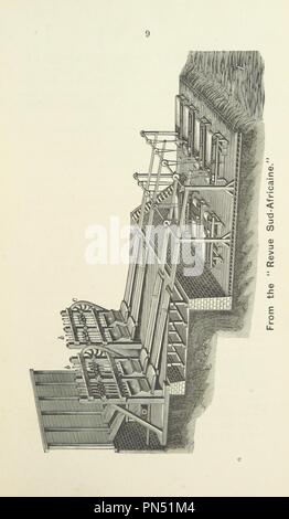 Bild von Seite 11 der "Neue Ära der Goldbergbau in Witwatersrand. Aus dem Deutschen übersetzt von H. C. Simonsen. Mit einem authentischen Karte der Felder'. Stockfoto