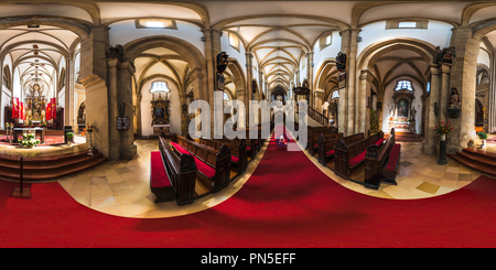 360 Grad Panorama Ansicht von Dom Wr Neustadt