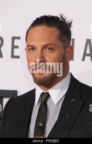 Tom Hardy 12/16/2015 "Der Wiedergänger" Premiere auf der TCL Chinese Theatre in Hollywood, CA Foto von kazuki Hirata/HNW/PictureLux gehalten Stockfoto