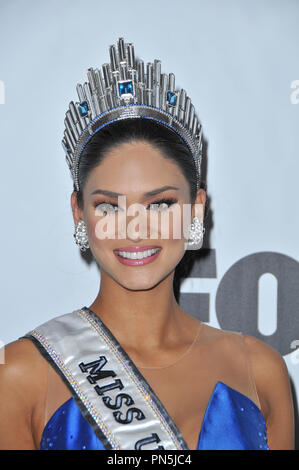 Miss Universe 2015 Sieger Pia Alonzo Wurtzbach der Philippinen backstage bei der 64. jährlichen Miss Universe Pageant im Planet Hollywood Resort & Casino in Las Vegas, NV am Sonntag, 20 Dezember, 2015. Foto von PRPP PRPP/PictureLux Datei Referenz # 32787 013 PRPP 01 nur für redaktionelle Verwendung - Alle Rechte vorbehalten Stockfoto