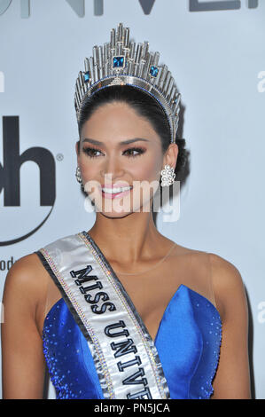 Miss Universe 2015 Sieger Pia Alonzo Wurtzbach der Philippinen backstage bei der 64. jährlichen Miss Universe Pageant im Planet Hollywood Resort & Casino in Las Vegas, NV am Sonntag, 20 Dezember, 2015. Foto von PRPP PRPP/PictureLux Datei Referenz # 32787 019 PRPP 01 nur für redaktionelle Verwendung - Alle Rechte vorbehalten Stockfoto