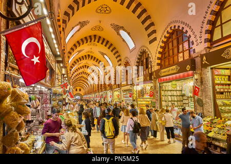 Ägyptischen Basar, Istanbul, Türkei Stockfoto