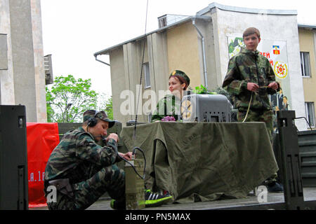 Feier des 70. Jahrestages der Tag des Sieges, Pyatigorsk Russland - Mai 09, 2015 Stockfoto