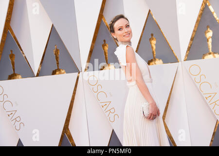 Olivia Wilde kommt an Die 88 Oscars® auf der Dolby® Theater in Hollywood, CA am Sonntag, dem 28. Februar, 2016. Datei Referenz # 32854 083 THA nur für redaktionelle Verwendung - Alle Rechte vorbehalten Stockfoto