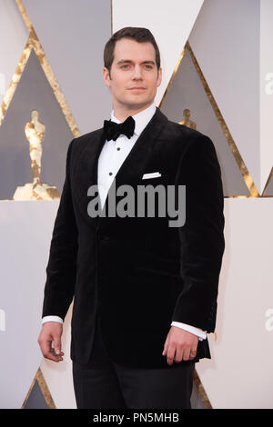 Henry Cavill kommt an Die 88 Oscars® auf der Dolby® Theater in Hollywood, CA am Sonntag, dem 28. Februar, 2016. Datei Referenz # 32854 149 THA nur für redaktionelle Verwendung - Alle Rechte vorbehalten Stockfoto