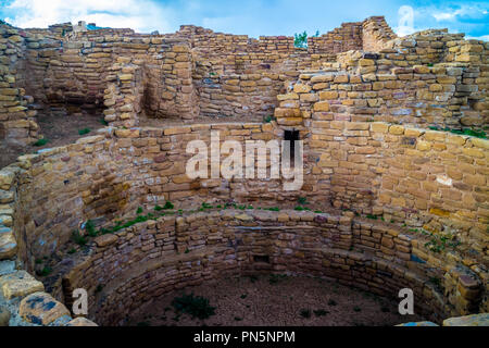 Cedar Tree House im Mesa Verde National Park, Colorado Stockfoto